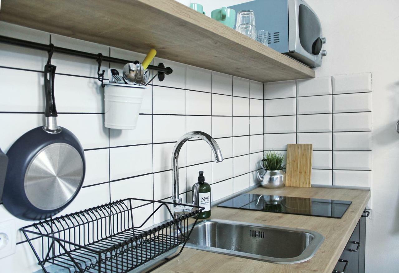 Studio Apartman Tresnjevka 萨格勒布 外观 照片